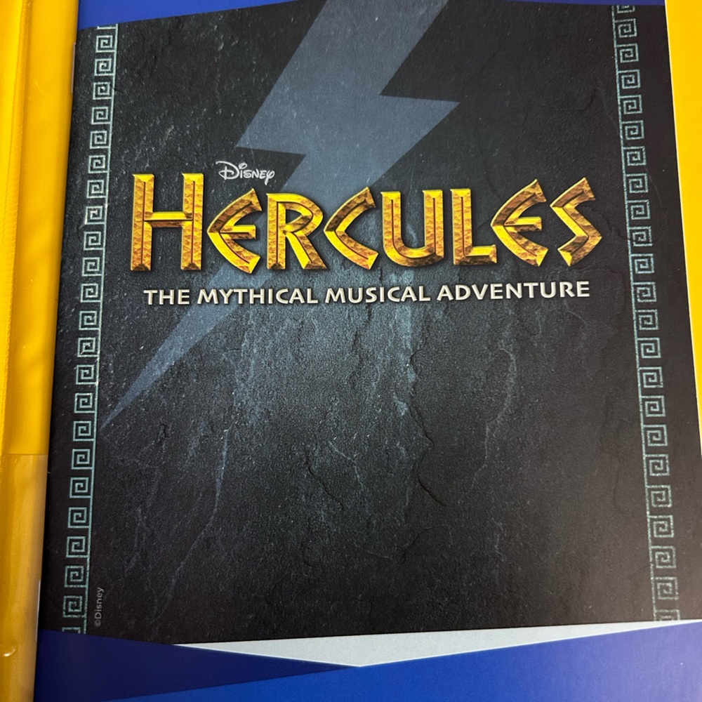 Hercules live at the Paper mill playhouse 2023